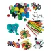 imagen de PlayBox: Set de pompones de animales coloridos 1
