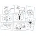 imagen de PlayBox: Set de tarjetas de costura para colorear 48 unidades 1