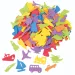 PlayBox: Set de vehículos de espuma de colores de 250 piezas