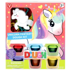 imagen de Playgo: Set de plastilina de unicornio colorido 6x56g 1