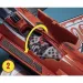 imagen de Playmobil: Air Stuntshow - "Sas" avión a chorro (70832) 4
