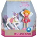 Princesa Lilian y el set de figura de juguete de unicornio