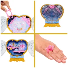 imagen de Princesas Disney: Muñeca sorpresa de corazón - Cenicienta - Mattel 3