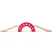 imagen de Puente de ferrocarril de madera roja - Woodyland 1
