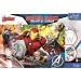 Puzzle 3 en 1 de los Vengadores SuperMaxi de doble cara de 24 piezas