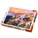 imagen de Puzzle de 1000 piezas de atardecer en Santorini - Trefl 1