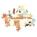 imagen de Puzzle de 104 piezas de Bluey y su familia - Clementoni 3