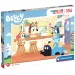 imagen de Puzzle de 104 piezas de Bluey y su familia - Clementoni 1