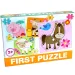 Puzzle de Bebé de Animales de Granja - D-Toys