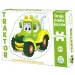 imagen de Puzzle de suelo gigante de tractor 12 piezas 1