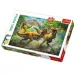 imagen de Puzzle de Tyrannosaurus Rex Luchador de 160 piezas - Trefl 1