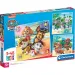 Puzzle Supercolor 3x48 piezas de Patrulla Canina - Clementoni