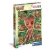 Puzzle supercolor de 104 piezas de Groot de Guardianes de la Galaxia - Clementoni