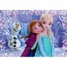 imagen de Puzzle supercolor de 20 piezas de la mágica aventura de Frozen - Clementoni 2