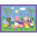 imagen de Puzzle y juego de memoria 2 en 1 de Peppa cerdita - Trefl 3