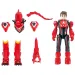imagen de Quantum Heroes: Figura de acción Dinoster Lucio con armadura roja de 20 cm 2