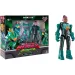 imagen de Quantum Heroes: Figura de acción Dinoster Oz con armadura verde de 20 cm 1