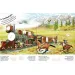imagen de Qué interesante es el mundo... Cuaderno de pegatinas de trenes 3