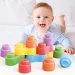 imagen de Quercetti: Momy Soft 12 piezas set de bloques suaves 2