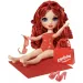 imagen de Rainbow High: Muñeca de moda Ruby para vestir de playa 2