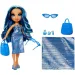 imagen de Rainbow High: Muñeca de moda Skyler para vestir en la playa 3