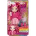 imagen de Rainbow High: Muñeca hermana magenta con accesorios 1