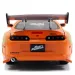 imagen de Rápido y Furioso: Figura de Brian y modelo de coche Toyota Supra 1/24 - Simba Toys 5