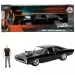 imagen de Rápido y Furioso: modelo de coche de metal 1970 Dodge Charger con figura de Dom 1/24 - Simba Toys 1