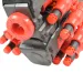 imagen de Rattle Belt Track Pro: Arma de espuma con cargador y balas con un alcance de 18 metros 5