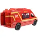 imagen de RC Autobús de bomberos rojo a control remoto con efectos de luz 2,4GHz escala 1/12 30cm 2
