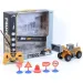 RC Cargadora de ruedas teledirigida con luz y accesorios 1/30