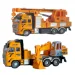 imagen de RC Excavadora o grúa de construcción teledirigida con luz en dos versiones 27MHz 1/36 de escala 20cm 2