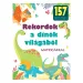 Récords del mundo de los dinosaurios libro educativo con pegatinas