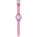 Reloj analógico rosa de Peppa Pig en caja de metal