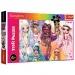imagen de Rompecabezas de 160 piezas de amigas Rainbow High - Trefl 1