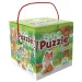 Puzzle de 2-3-4 Piezas - Animales del Bosque