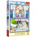 imagen de Rompecabezas de 2x24 piezas de Bluey - Trefl 1