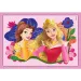 imagen de Rompecabezas de 4 en 1 de princesas Disney - Clementoni 3