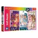 imagen de Rompecabezas de amigas Rainbow High de 100 piezas - Trefl 1