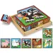 imagen de Rompecabezas de bloques de animales domésticos - Melissa & Doug 2