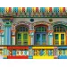 imagen de Rompecabezas de diamantes: Colores de América del Sur set de pintura de diamantes 30x40cm 1