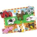 imagen de Rompecabezas de formas de madera gruesa de animales de granja de 8 piezas - Melissa & Doug 1