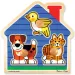 imagen de Rompecabezas de madera con asa de mascotas - Melissa & Doug 1