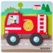 imagen de Rompecabezas de madera de bomberos de 5 piezas - Woodyland 1