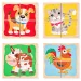 imagen de Rompecabezas mini de madera con animales - Woodyland 2