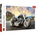 Rompecabezas premium de 500 piezas de motocicleta Chopper negra - Trefl
