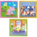 imagen de Rompecabezas Super Color de Peppa Cerdita 3x48 piezas - Clementoni 2