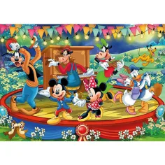 imagen de Rompecabezas Supercolor 2 en 1 de Mickey Mouse 2x60 piezas - Clementoni 3