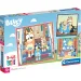 Rompecabezas Supercolor 3x48 piezas Bluey - Clementoni