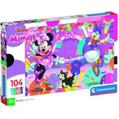 Rompecabezas SuperColor de Minnie Mouse de 104 piezas - Clementoni